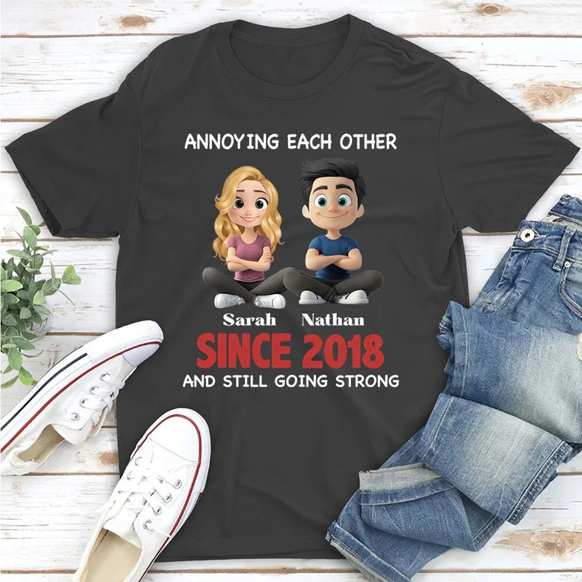 Together Forever - Personalized Custom Shirt - Perfect Gifts For Beloved Ones
