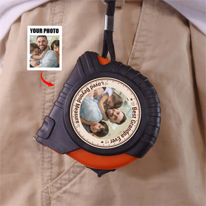 Dad, Grandpa Loved Beyond Measure - Personalized Photo Tape Measure
