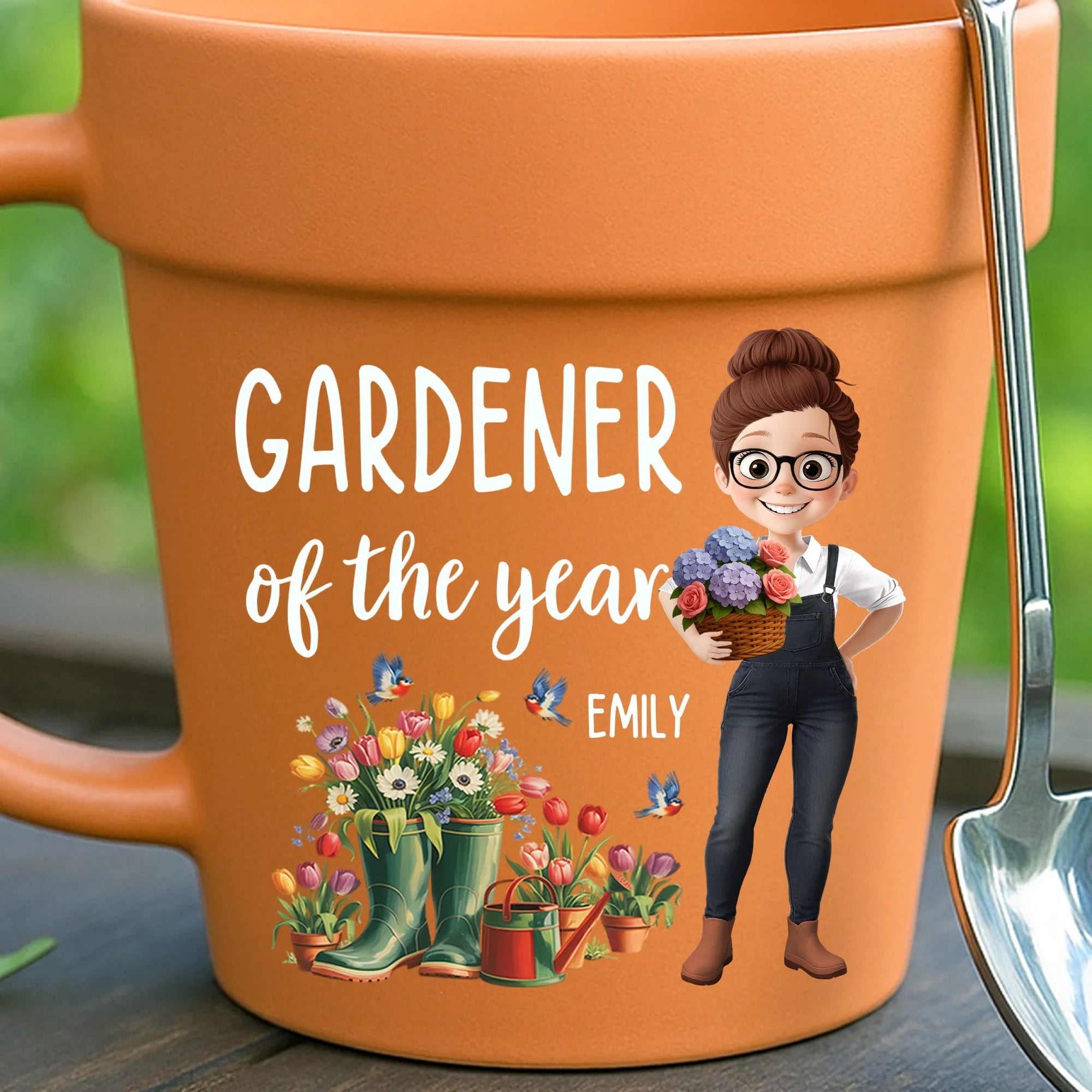 Custom Ceramic Mug - Personalized Garden Gifts For Gardeners - Plant Parent Vibes