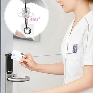 Personalized Cartoon Character Acrylic Badge Reel Gift For Nurses and Healthcare Workers