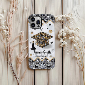 Personalized 2025 Grad Gift - Custom Printed Graduation Phone Case