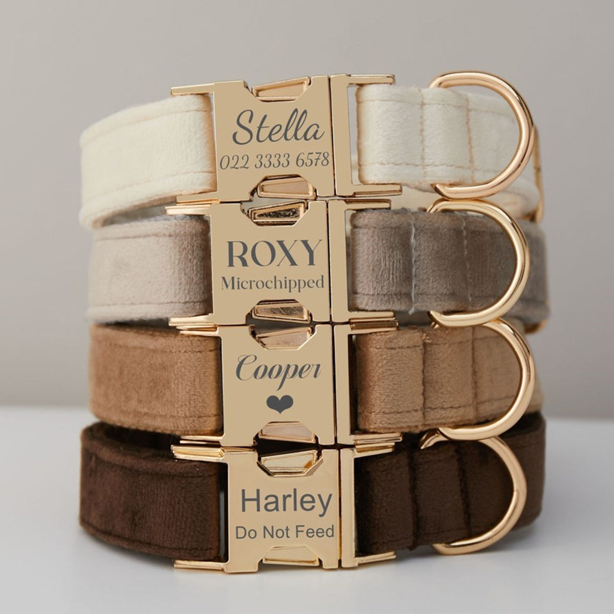 Buckle Good Girl Bark Collar Quality Leather Dog Collar Girl Boy