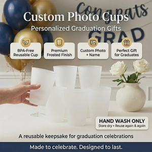 Personalized "Camp More, Worry Less" Party Cups – Birthday & Camping Gift For Campers