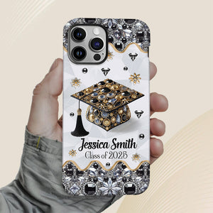Personalized 2025 Grad Gift - Custom Printed Graduation Phone Case