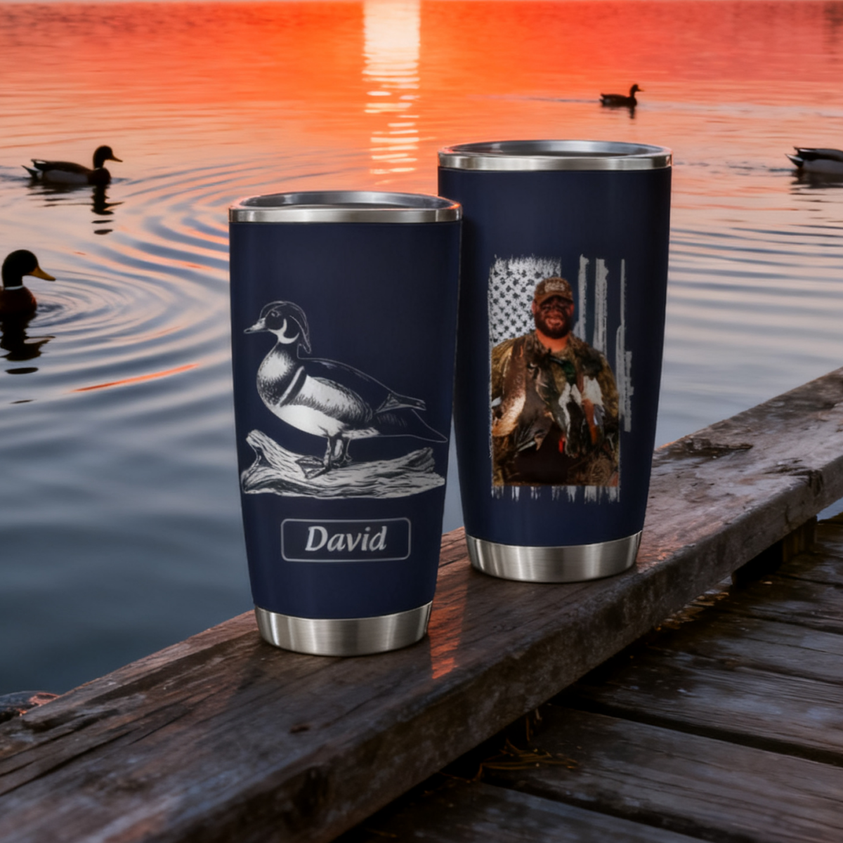 Personalized Hunting Tumbler Gifts for Hunter
