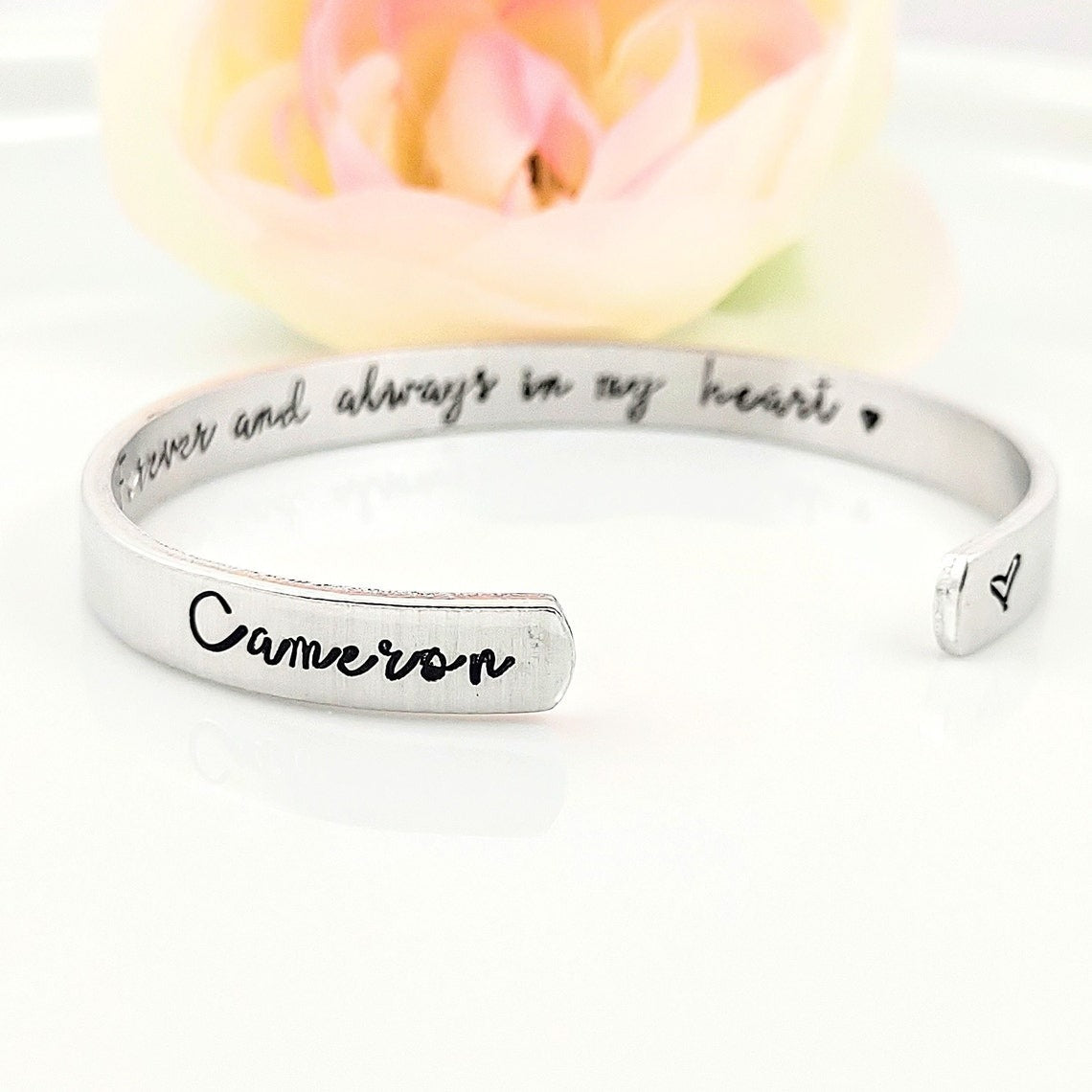 I will carry you bracelet, Personalized Bracelet for Loss of Loved One