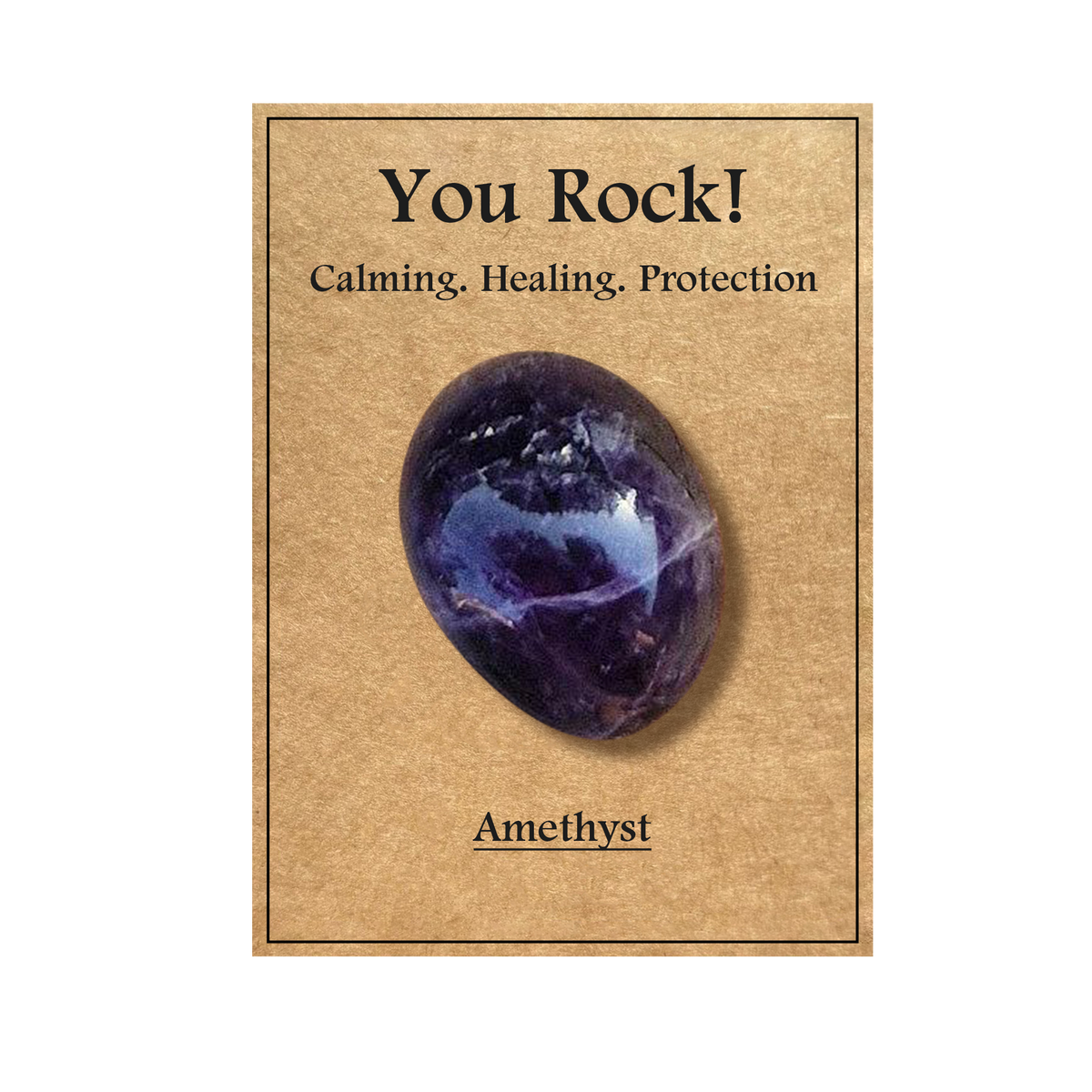 Pocket Crystal Crystal Gift With Quote