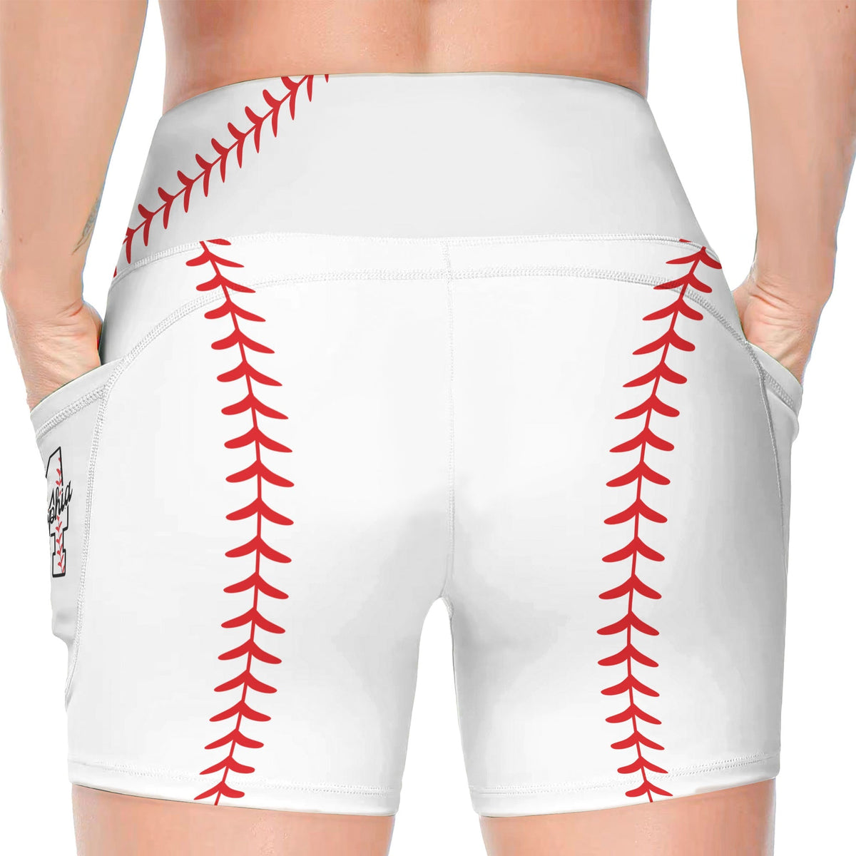 Personalized Women's Workout Shorts  Baseball Softball Football Basketball Lover