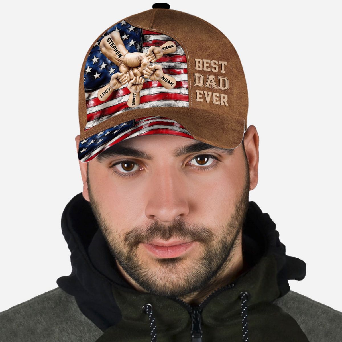 Best Dad Ever - Personalized Father Classic Cap