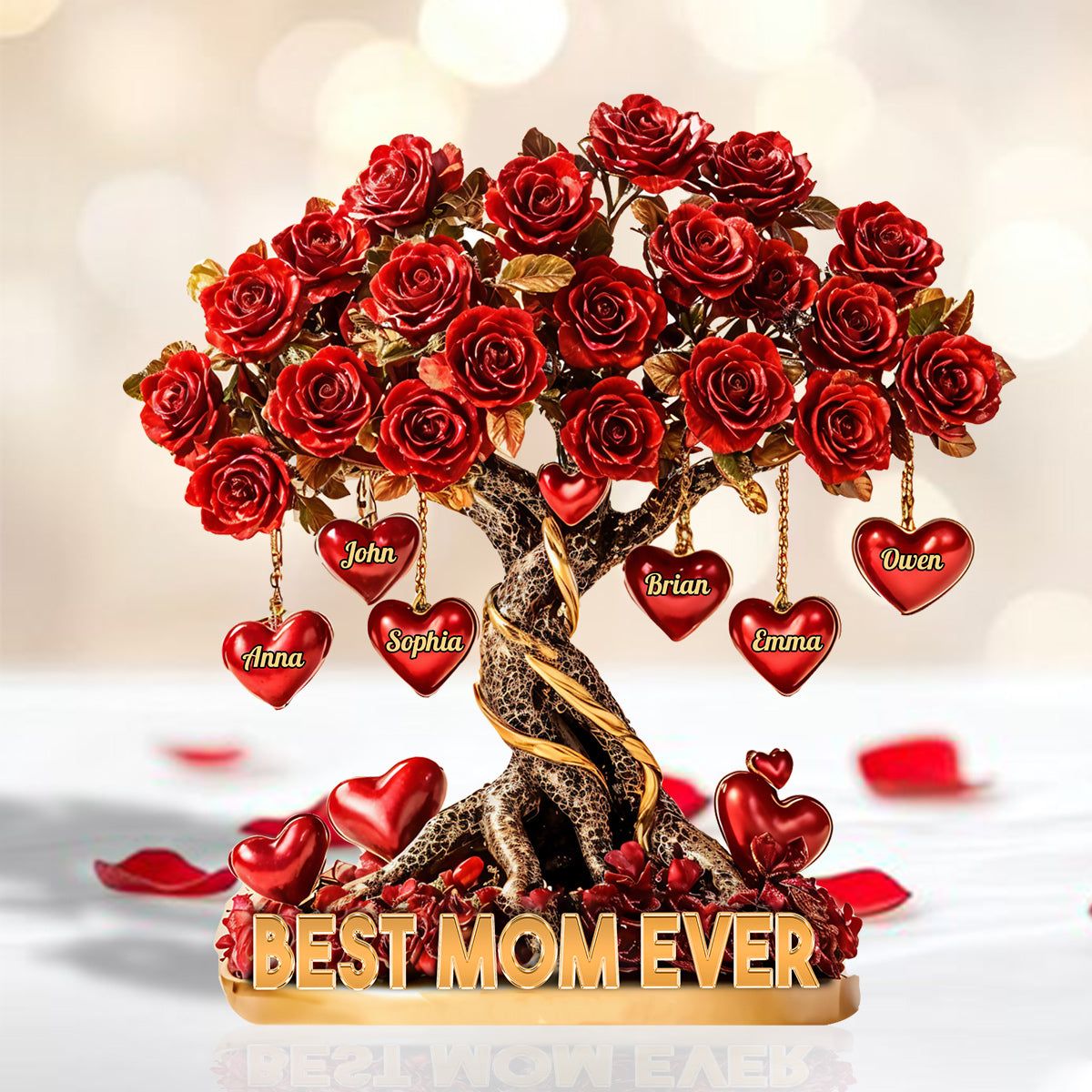 Best Mother Ever - Personalized Mother Custom Shaped Acrylic