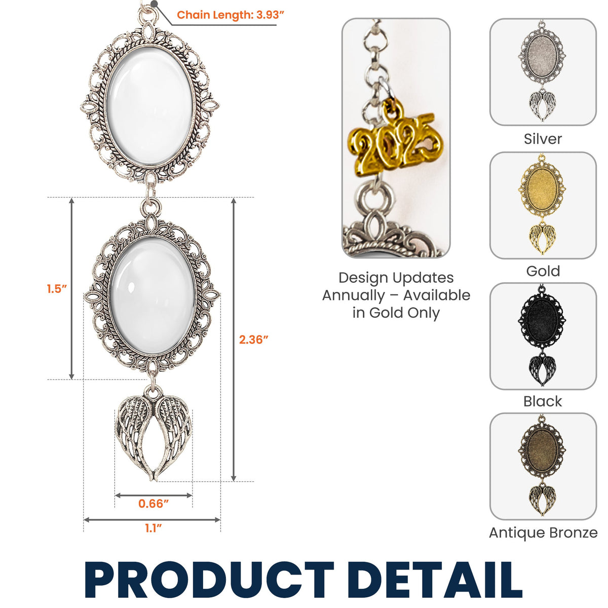 Graduation Walking Beside You Every Step - Custom Graduation Tassel Photo Charm