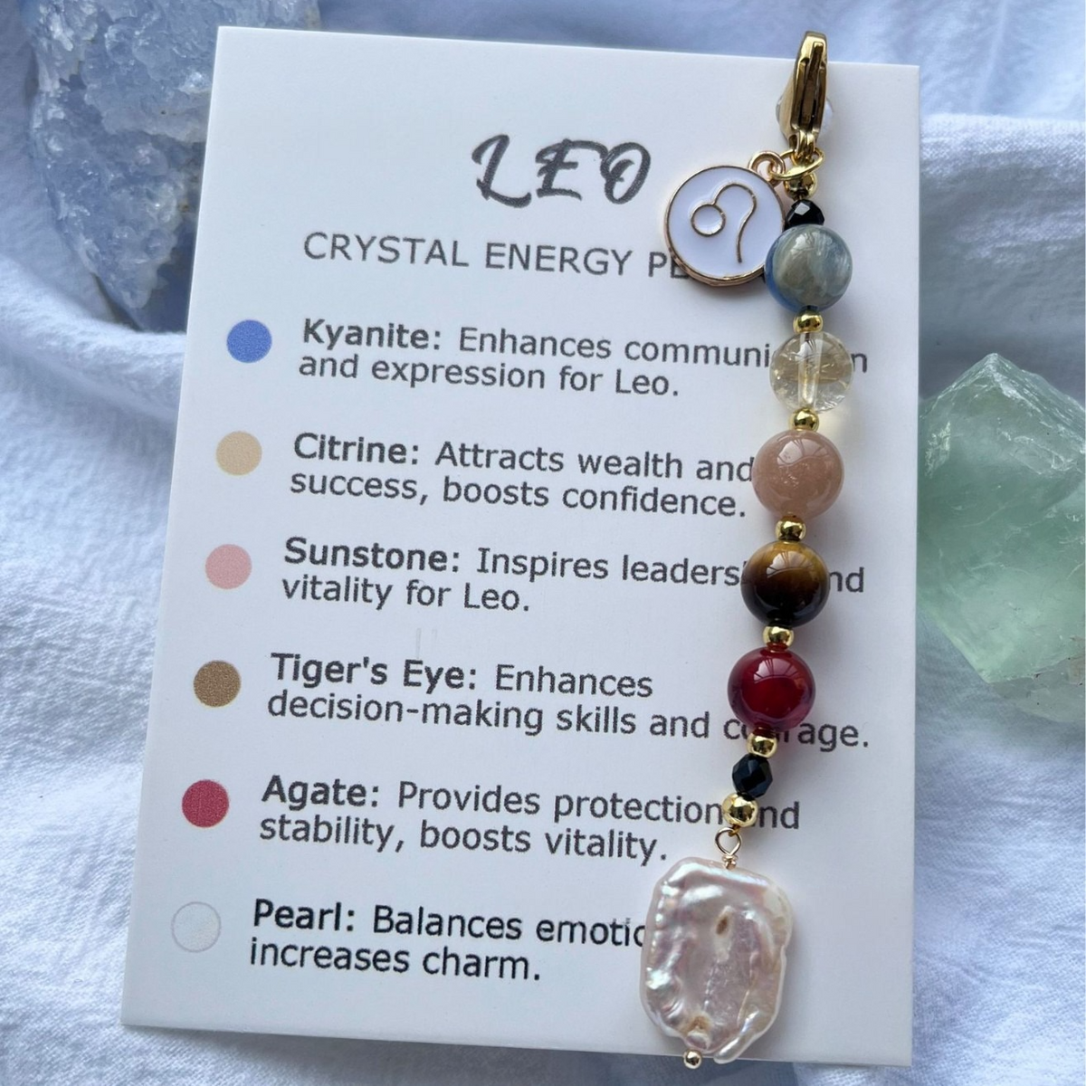 12 Constellation Energy Crystal ornament