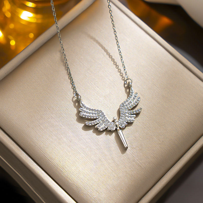 Alice Angel Necklace