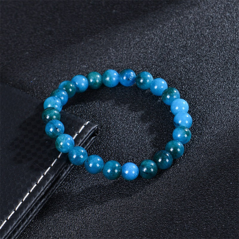 Natural Stone Agate Crystal Beaded Bracelet, Tiger Eye Stone Bracelet