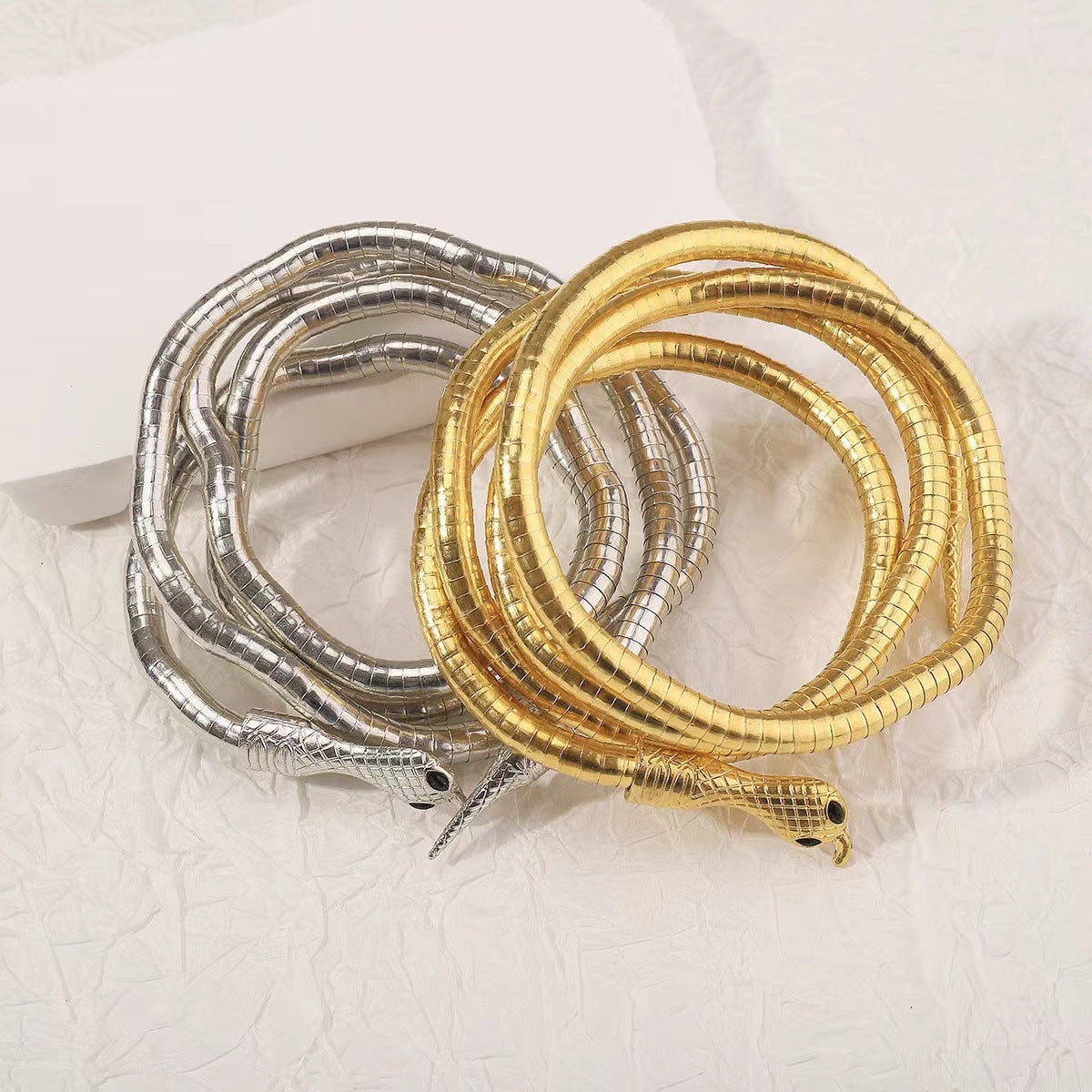7-in-1 Transformable Snake Jewelry, Necklace, Bracelet