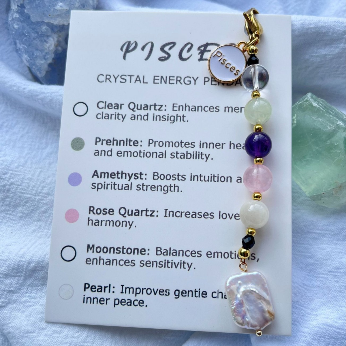 12 Constellation Energy Crystal ornament