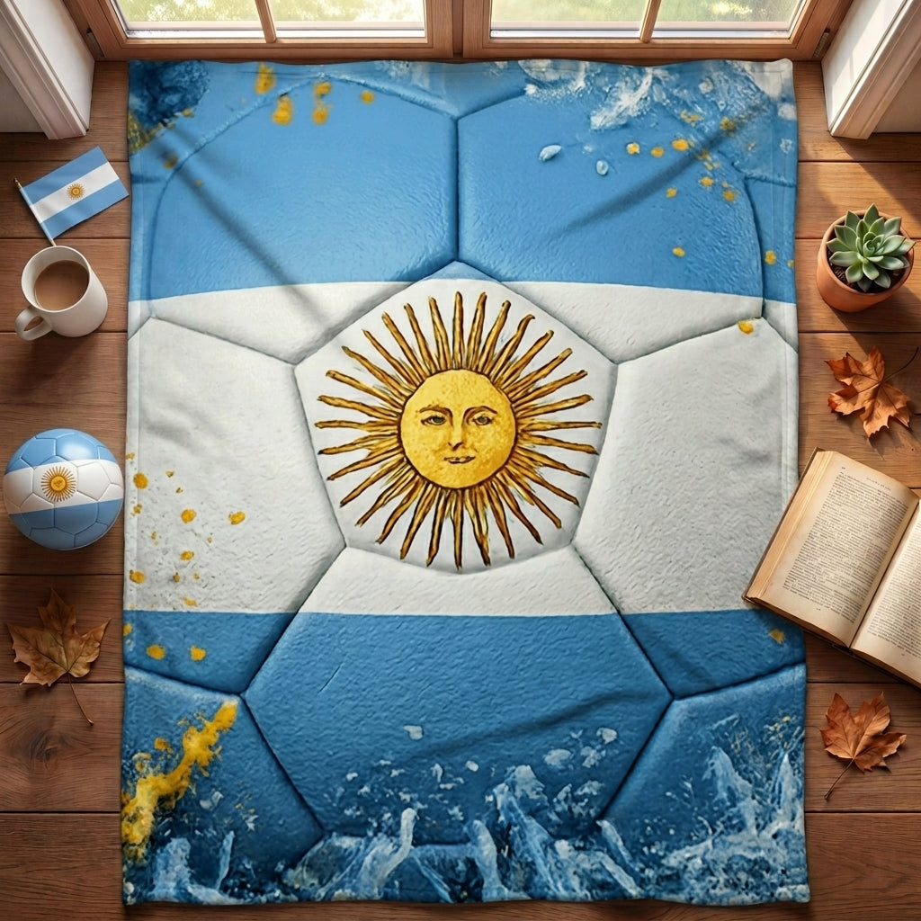Personalized 2026 Soccer Country Blanket | Perfect Gift for Diehard Soccer Fans