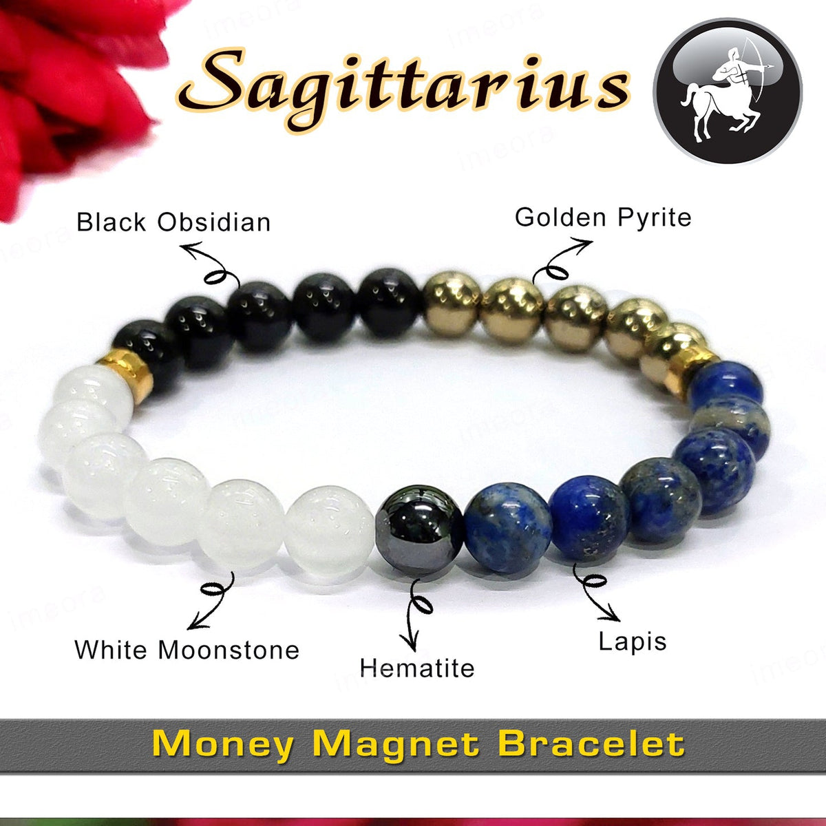 Certified Money Attraction Bracelet By Zodiac Signs