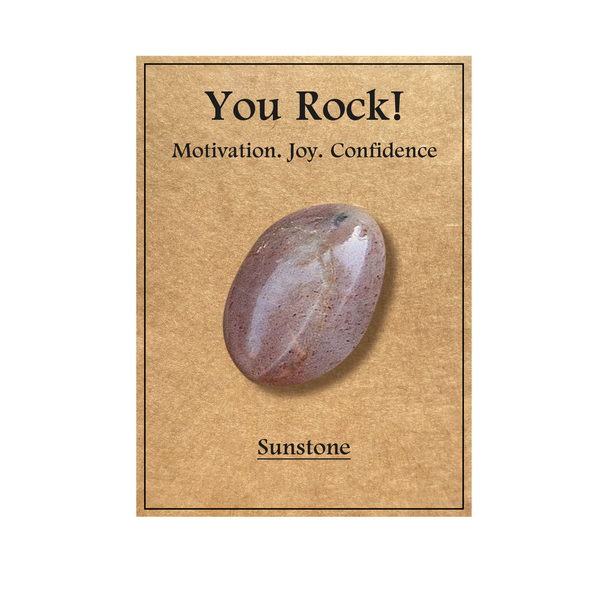 Pocket Crystal Crystal Gift With Quote