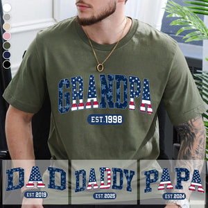 To Be Called Papa - Family Personalized T shirt - Father's Day, Gift For Dad, Grandpa