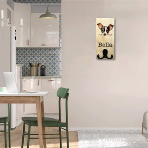 Personalised Dog Lead Hook Hanger, Dog Gift, Pet Presant