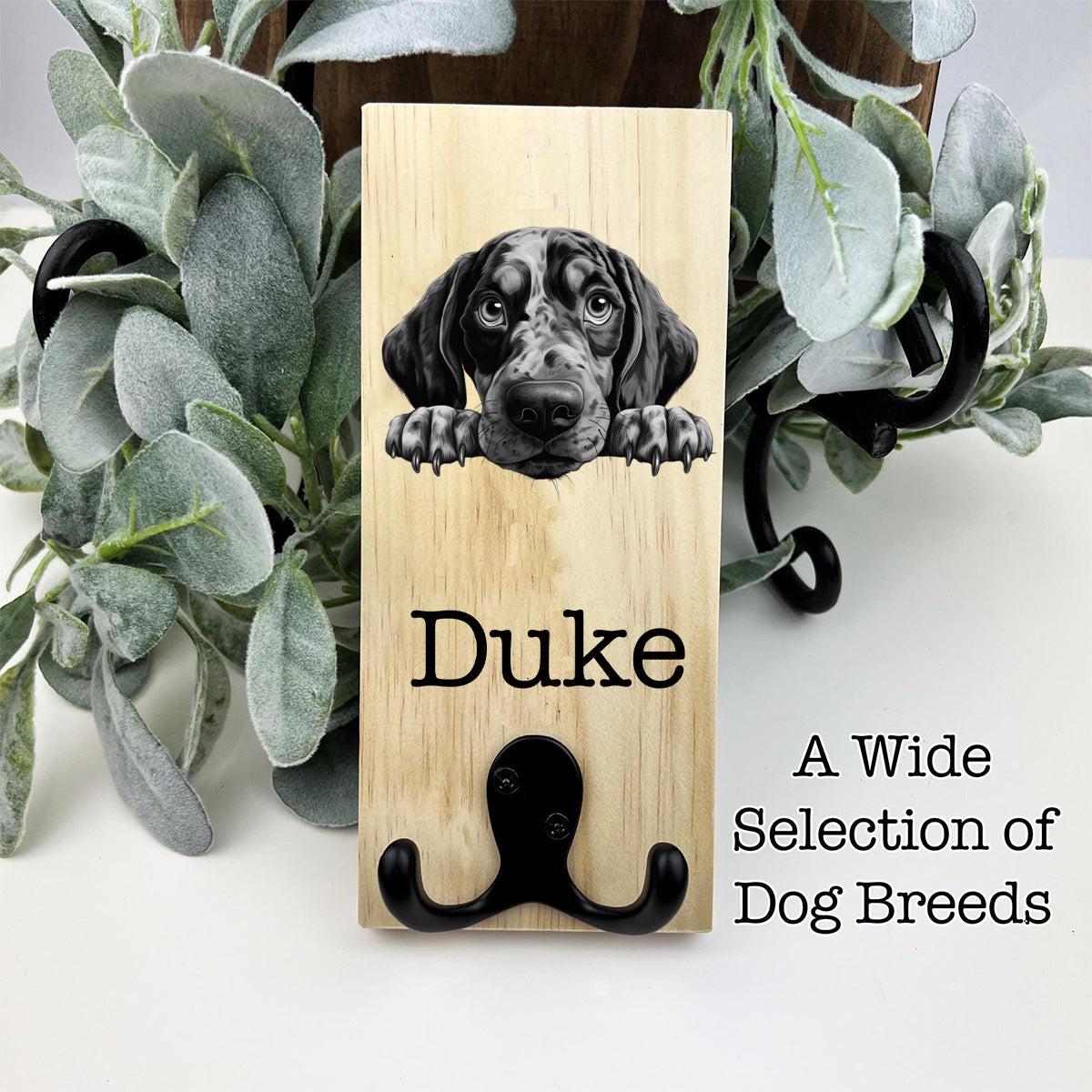 Personalised Dog Lead Hook Hanger, Dog Gift, Pet Presant