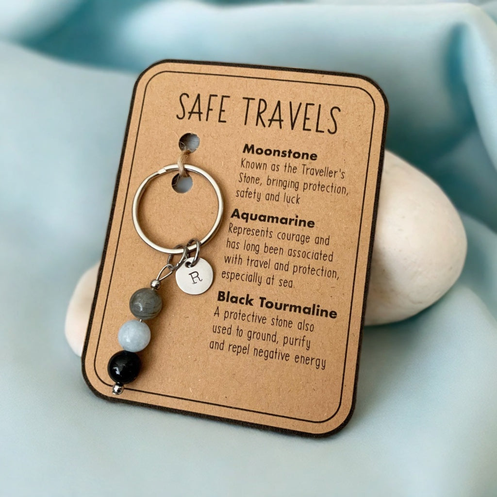 Personalized Crystal Keyring Gift For New Beginnings