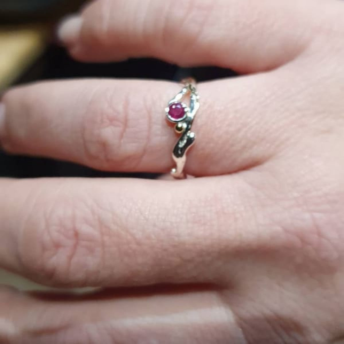 Personalized Birthstone Ring
