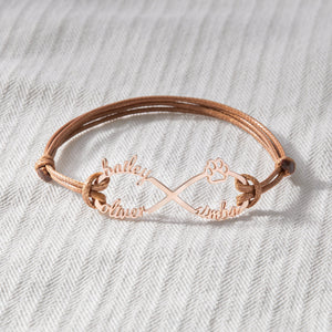 Personalized Pet Memorial Bracelet Pet Loss Gift