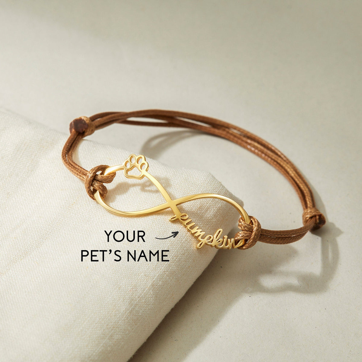 Personalized Pet Memorial Bracelet Pet Loss Gift