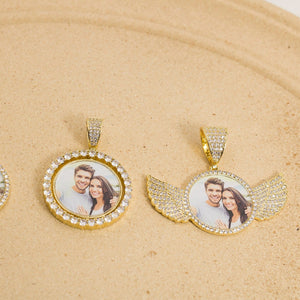 Personalized Photo Charm Hip Hop Pendant