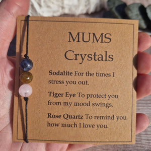 Personalised Card Crystal Gift For Him/Her, Crystal Keyring, Crystal Bracelet
