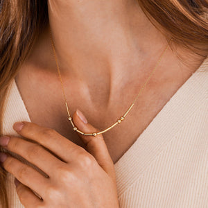 Personalized Morse Code Necklace With Name Or Hidden Message