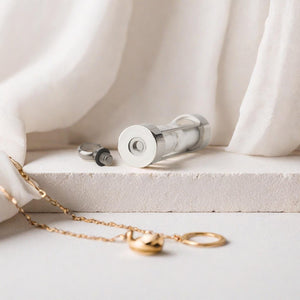 Eternal Embrace Memorial Hourglass Urn Necklace