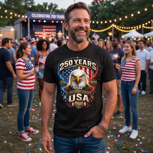 America 250th Anniversary Shirt - Personalized Gifts For Patriots