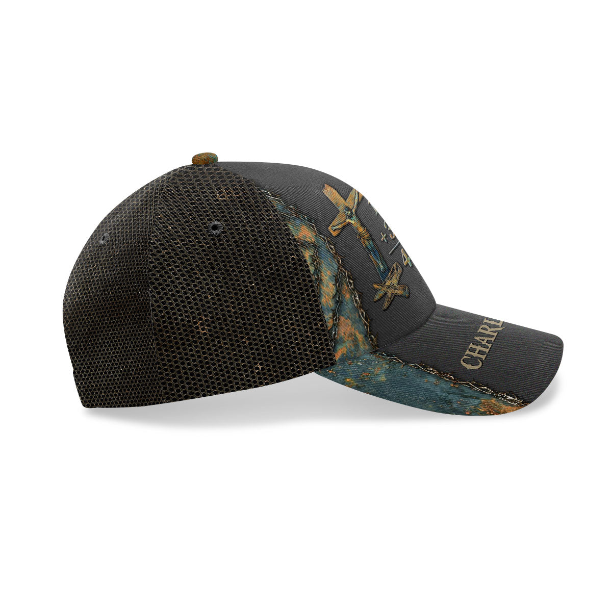 1 Cross 3 Nails 4 Given Personalized Classic Cap