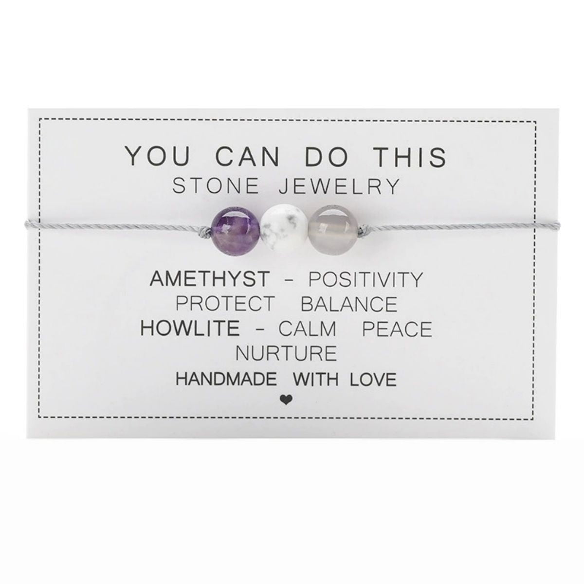 Crystal Bracelet - Real Crystal Jewellery - String Crystal Bracelet - Energy Bracelet
