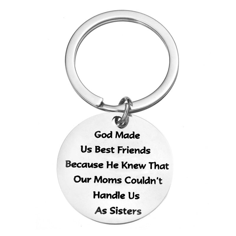 Key Chain - God made us best friends