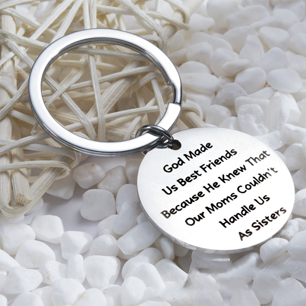 Key Chain - God made us best friends