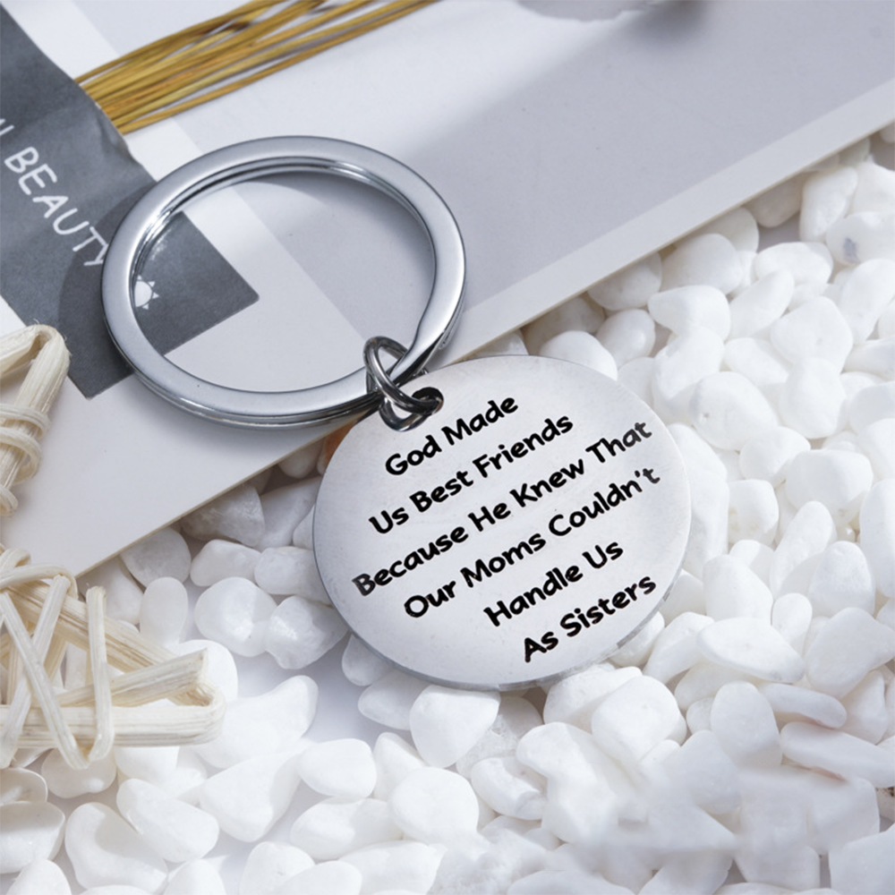 Key Chain - God made us best friends