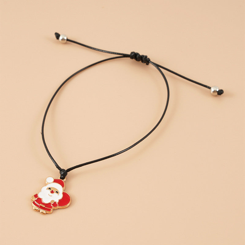 Merry Christmas wish card Bracelet