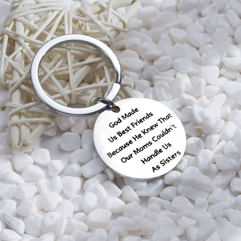 Key Chain - God made us best friends