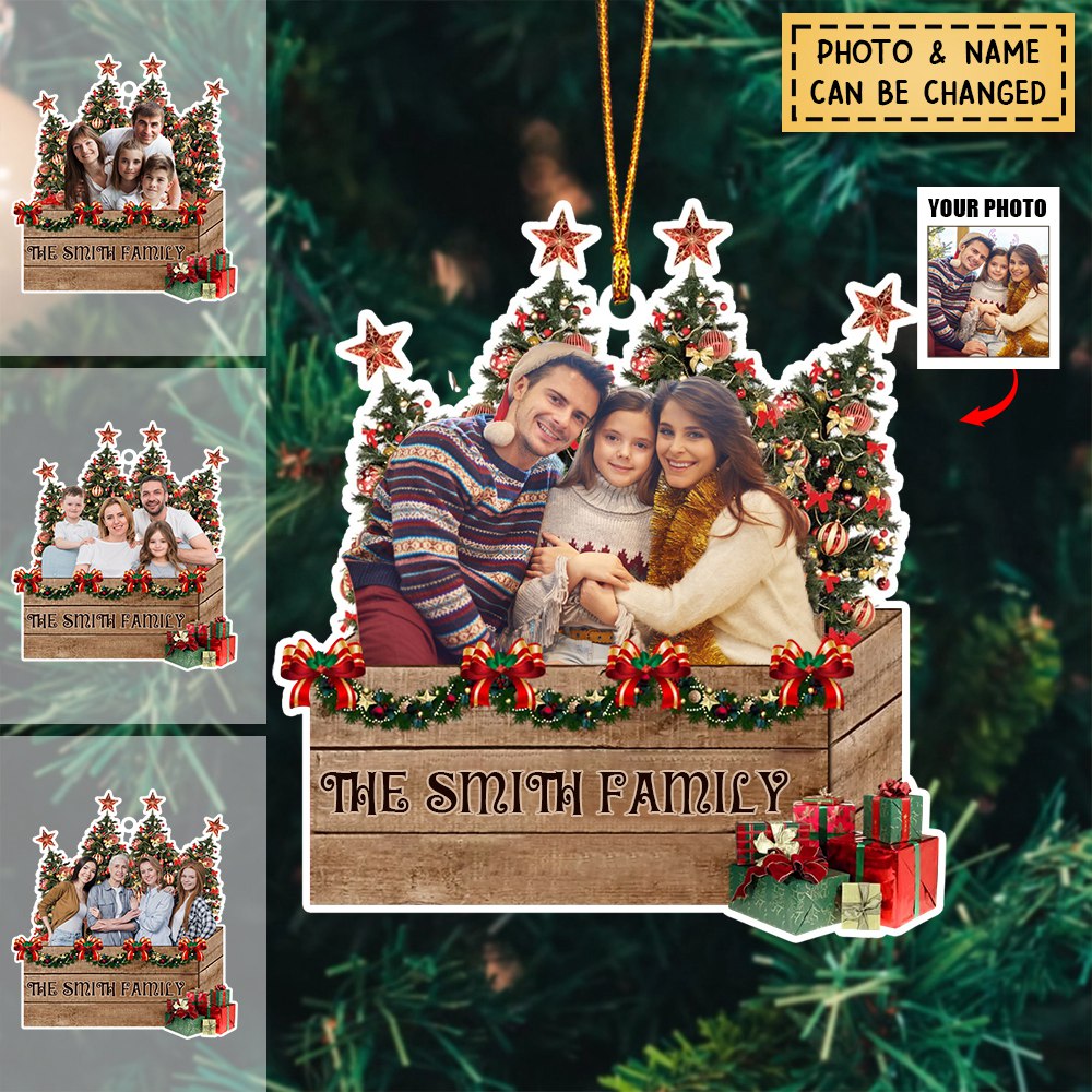 Personalized Acrylic Ornament Christmas Decoration Gift For Family